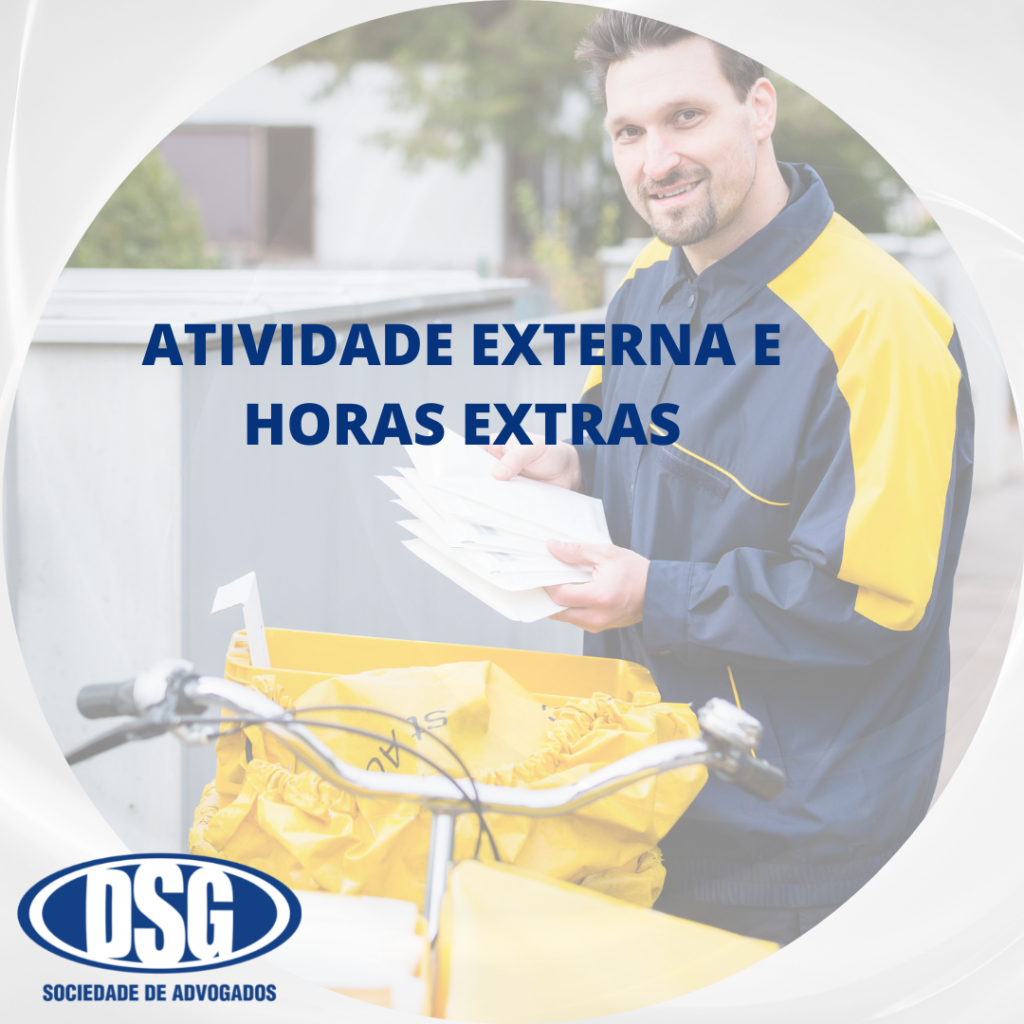 atividade externa e horas extras